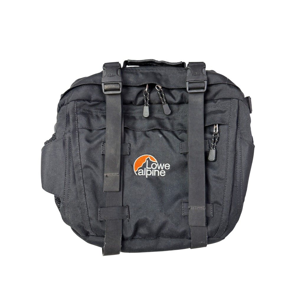 Lowe Alpine Black Lumbar Pack Waist Bag Hiking Day Pack Large Fanny Pack